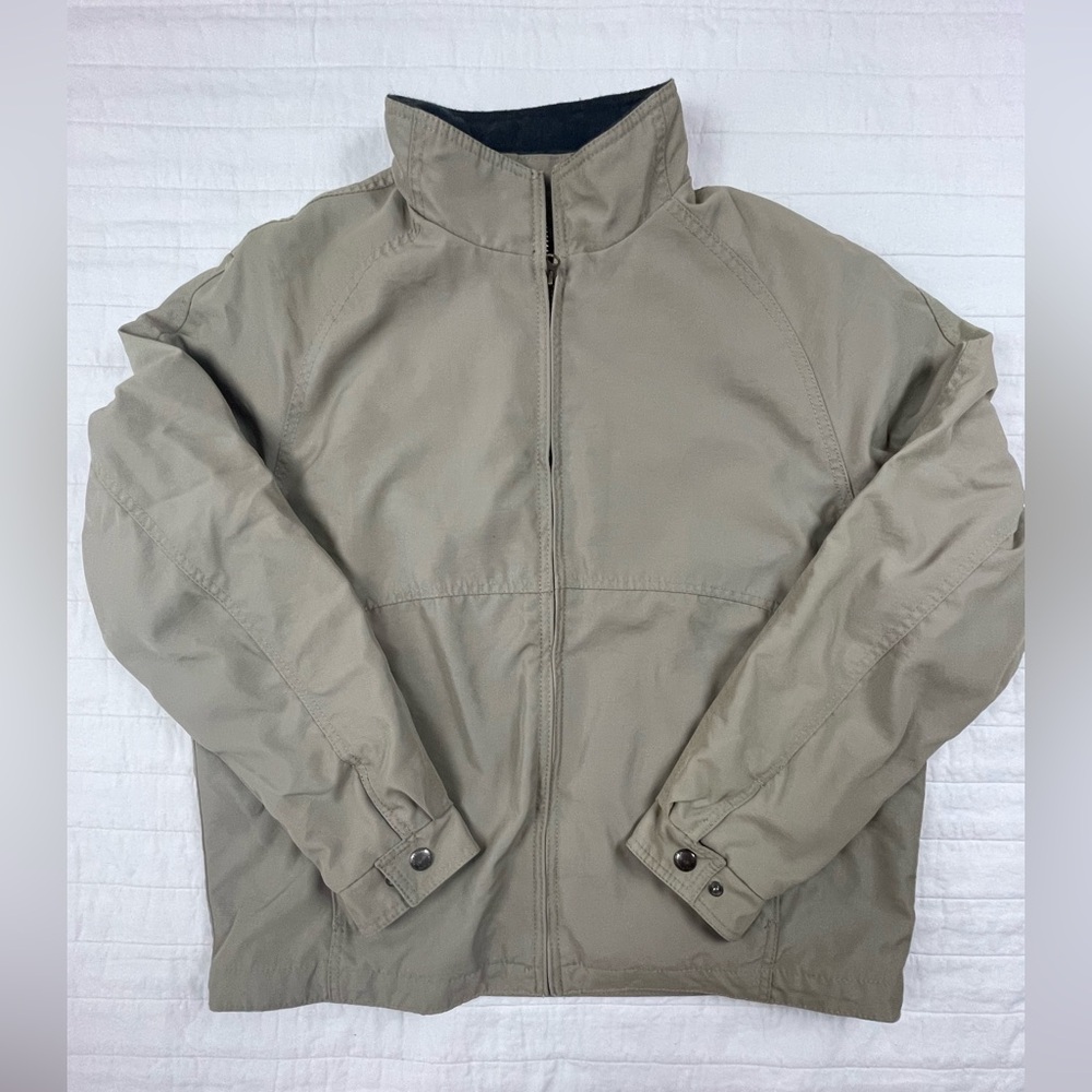 Pacific Trail Y2K Men's Light Brown Relaxed Fit Jacket Large